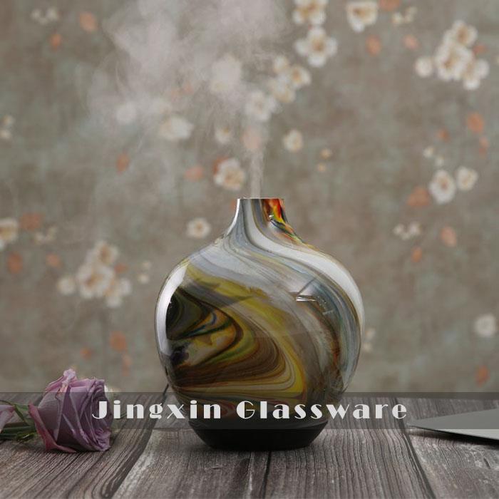 Luxury Glass Essential Oil Aroma Bloom Diffuser